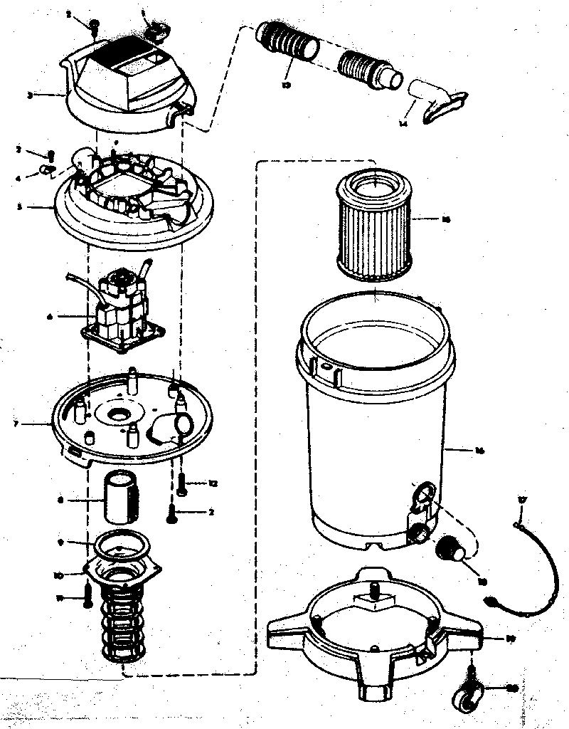 Ridgid Shop Vac Parts Diagram