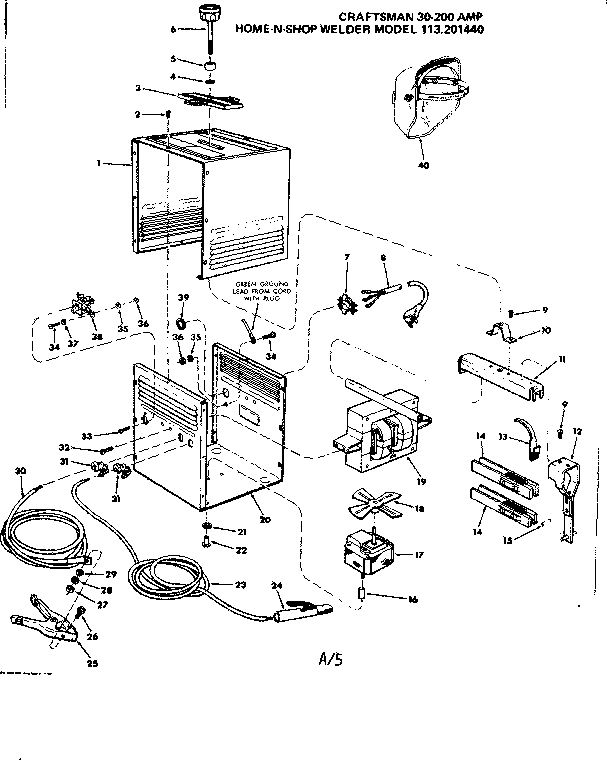 sears arc welder manual