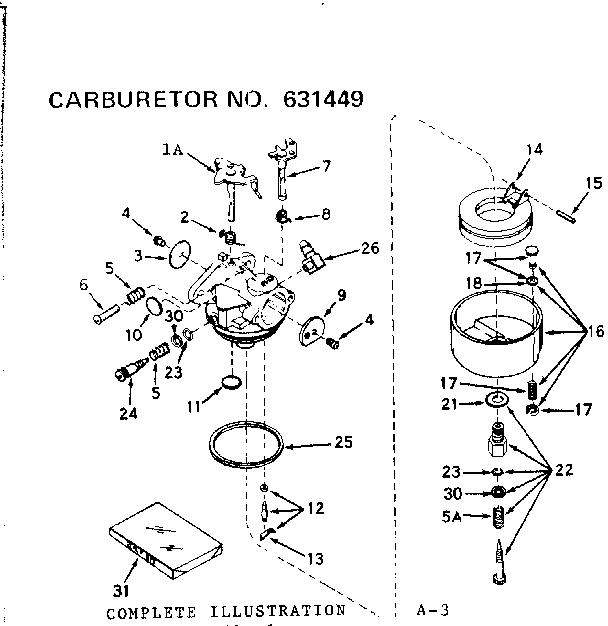 [DIAGRAM] Murray Riding Mower Carburetor Diagram