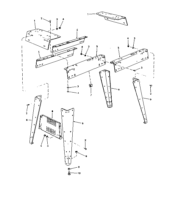 Craftsman 61/8inch JointerPlaner Infeed table Parts Model 113206933