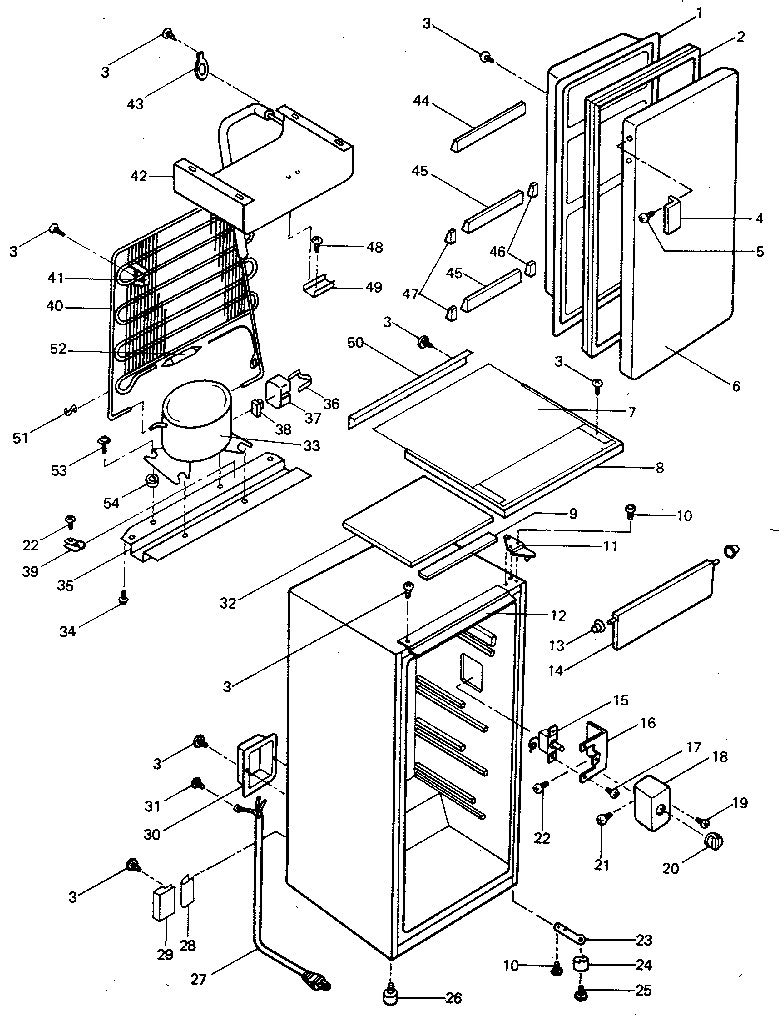 Kenmore Compact Refrigerator Parts