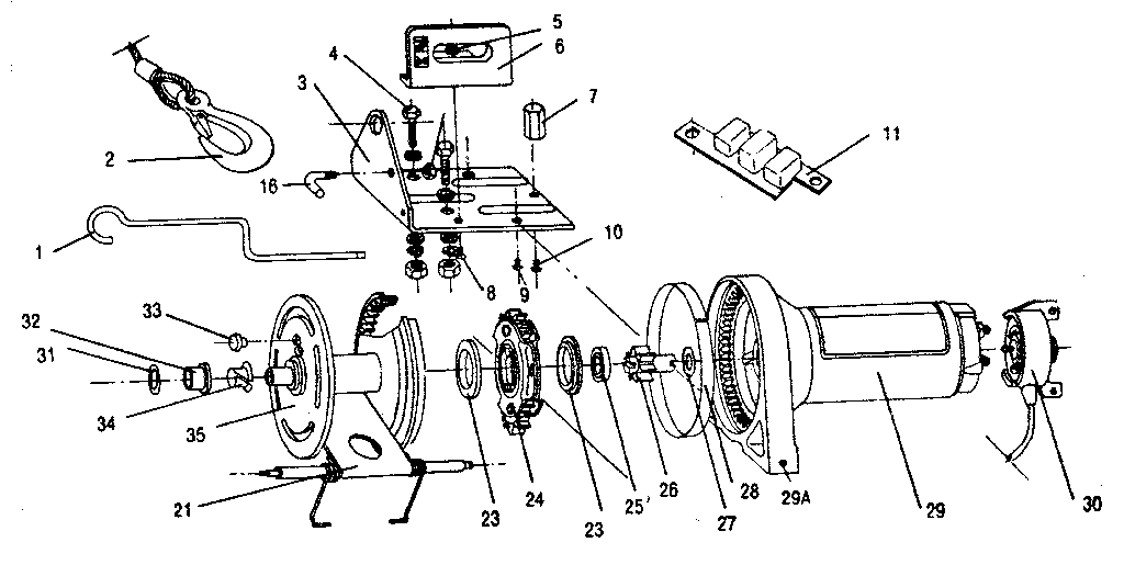 Superwinch Winch Parts