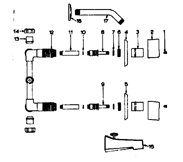 anatomy of bathtub faucet