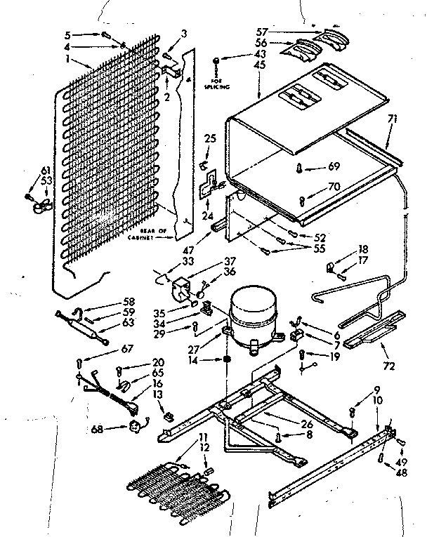 Kenmore coldspot model 106 parts diagram