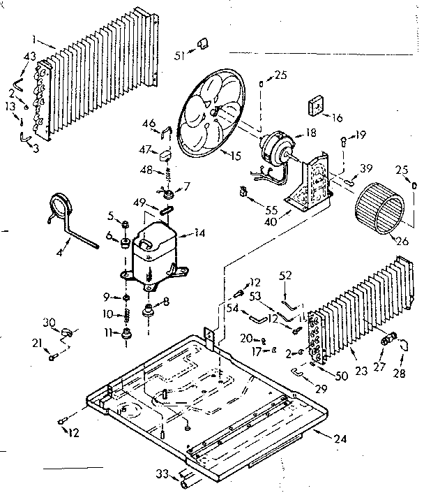 Kenmore  Coldspot Air Conditioner  Unit parts