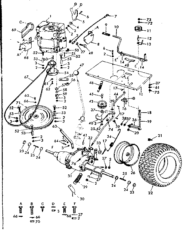 Craftsman Lawn Tractor Parts Diagram Craftsman Diagram Mower Lawn Wiring Model Parts