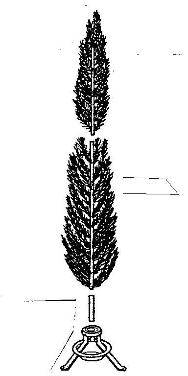 sears natural look fir christmas tree parts model sears natural look fir christmas tree parts model