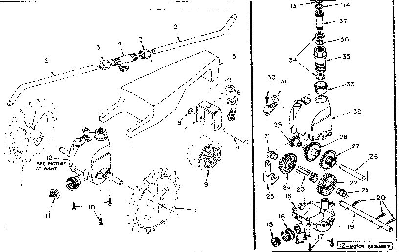 CRAFTSMAN CRAFTSMAN TRAVELING SPRINKLER Parts Model