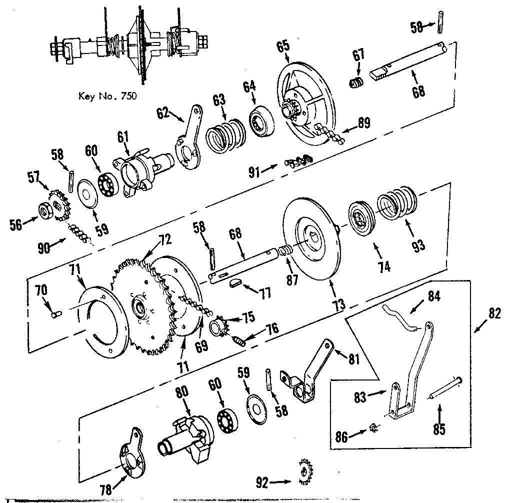 Clutch Assembly Diagram  U0026 Parts List For Model 17481563