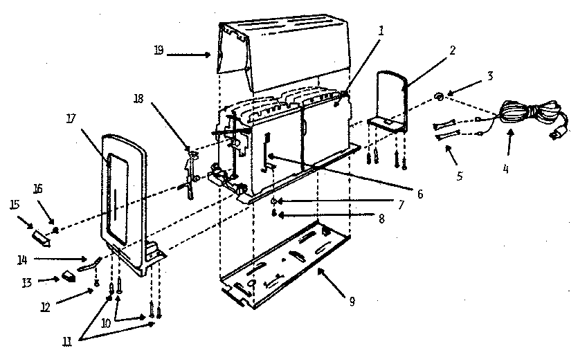 KENMORE SEARS TOASTER Parts Model 360481002 Sears PartsDirect