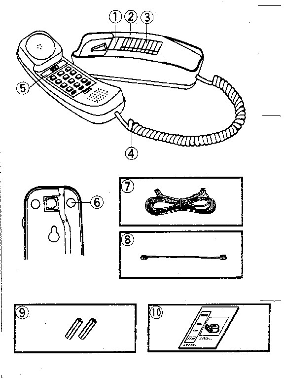 Sears Telephone Parts