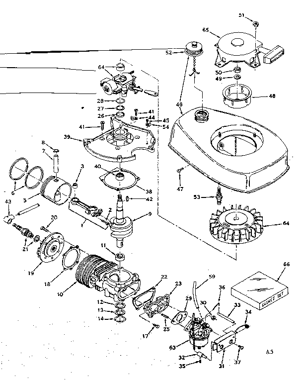 Craftsman Sears Outboard Motor Parts 