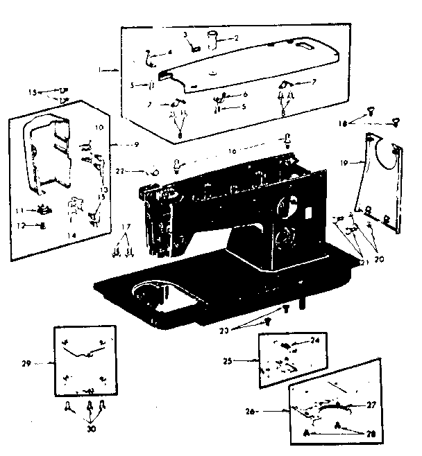 KENMORE KENMORE SEWING MACHINE Parts | Model 15814101 | Sears PartsDirect