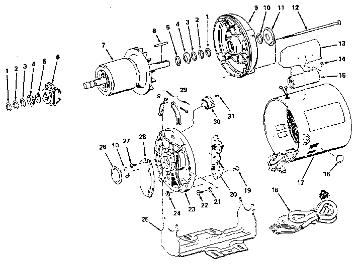 Baldor Motor Parts Diagram