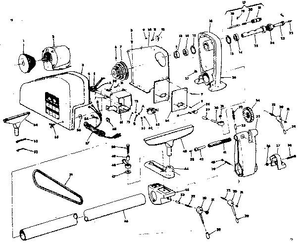 Old Craftsman Wood Lathe Parts