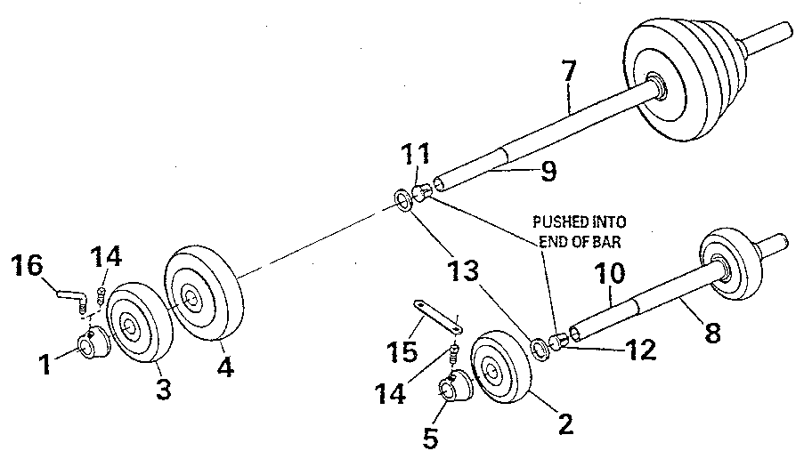 DP EXERCISE BENCH/BARBELL SET Parts Model 110253 Sears PartsDirect