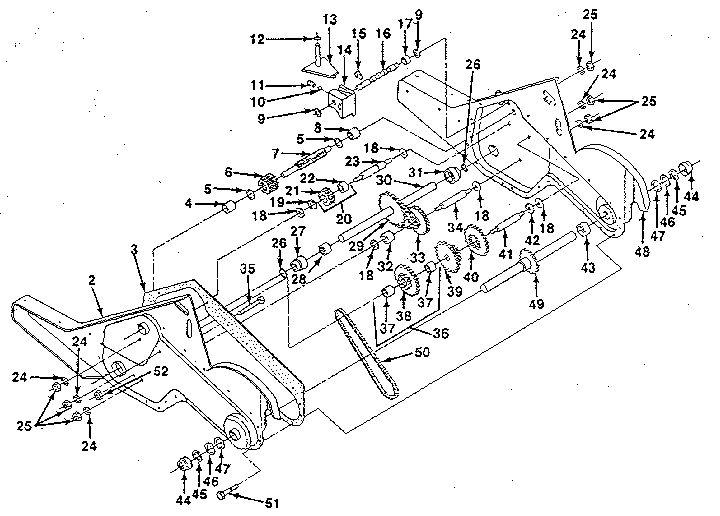 CRAFTSMAN 5 HP Tiller Parts | Model 917299651 | Sears ... craftsman tiller engine diagram 