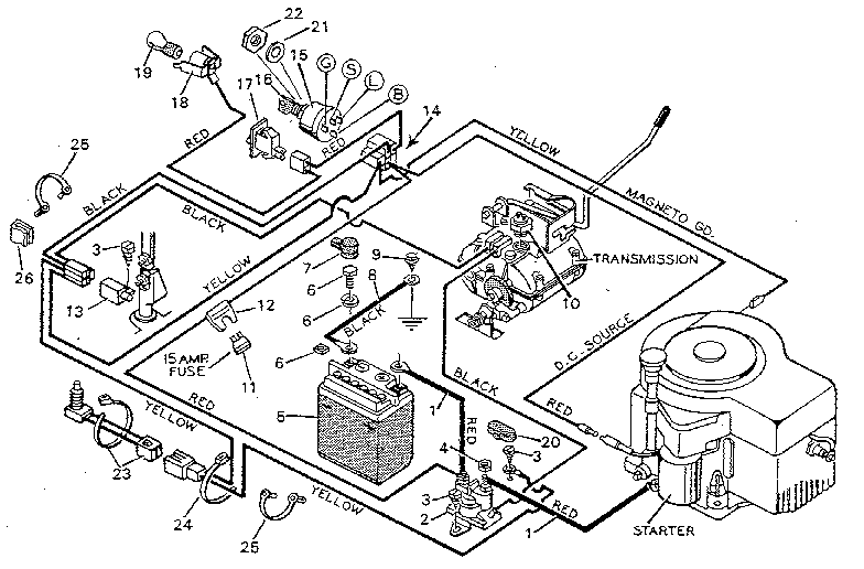 Wiring Diagram For Murray Riding Lawn Mower Solenoid from c.searspartsdirect.com