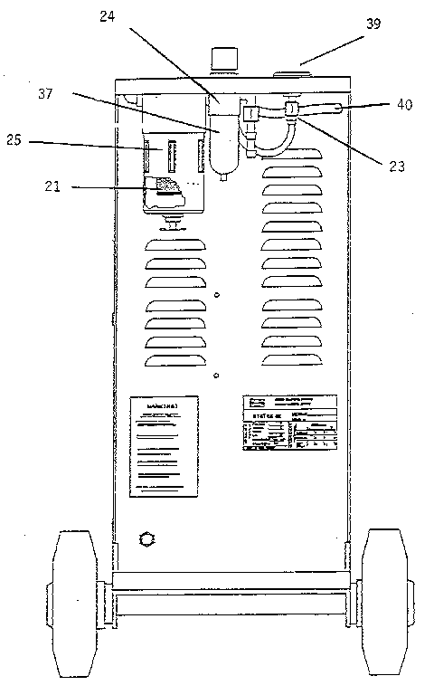 Harris Systems Inc. Welder Microfine filter assembly Parts