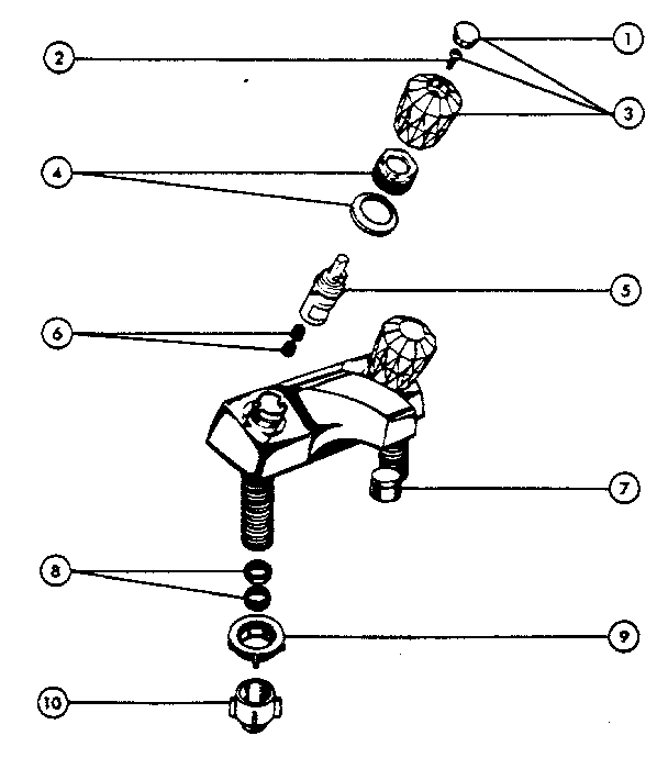 Peerless Faucet Parts Diagram