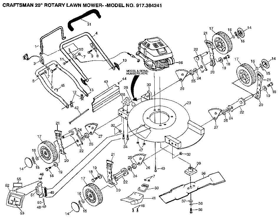 Craftsman Lawn Mower Parts