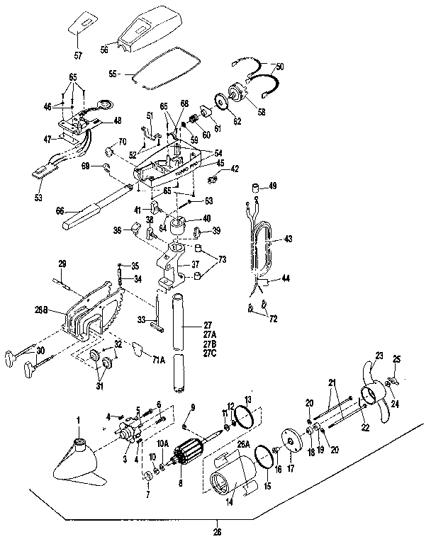 Minn Kota Turbo Pro Electric model #112T