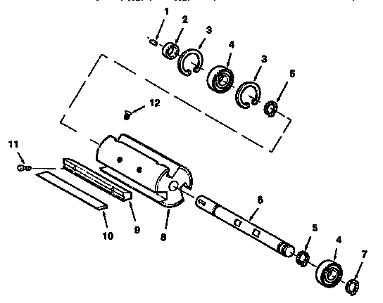CRAFTSMAN Jointer/planer Cutter assembly Parts