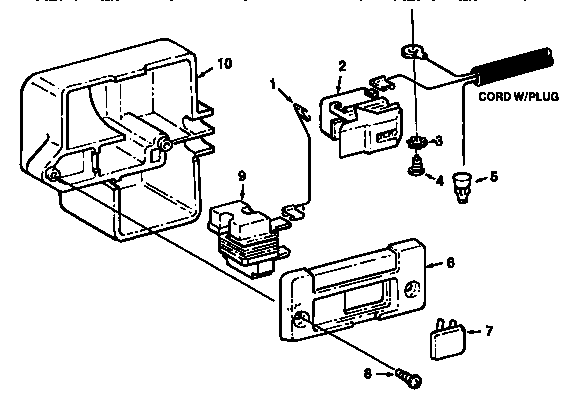 CRAFTSMAN Jointer/planer Switch assembly Parts