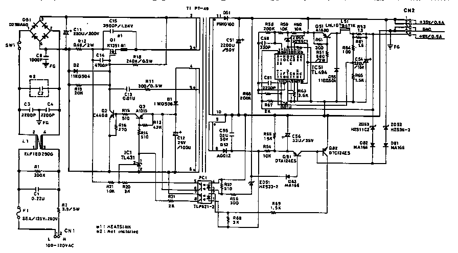 Wiring Diagram Diagram  U0026 Parts List For Model Ap3260 Epson