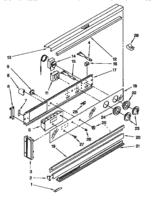 KENMORE BUILTIN OVEN Parts Model 6654098452 Sears PartsDirect