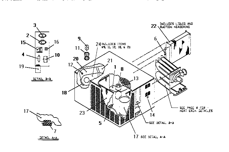 Goodman Rooftop Gas Package Parts