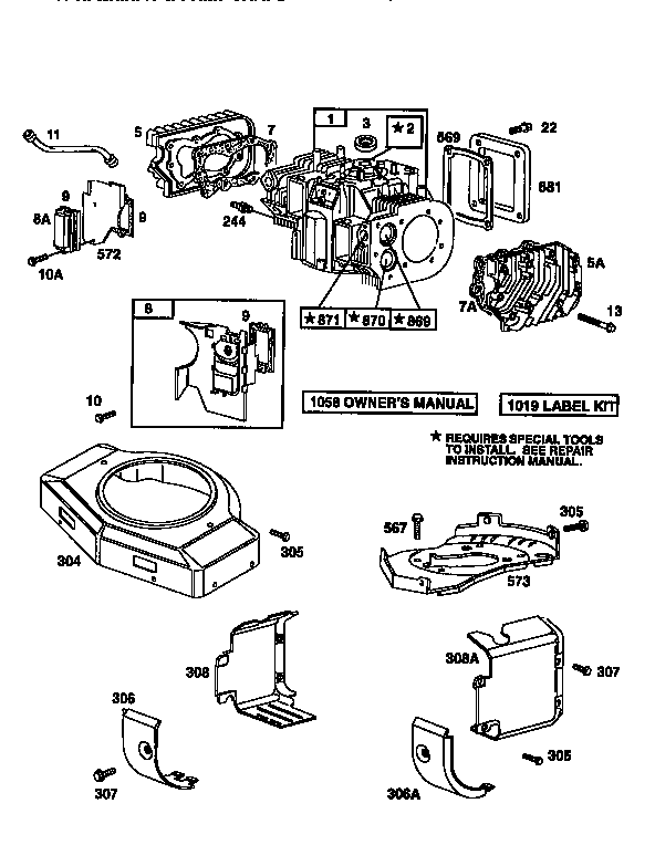 SEARS Tractor Parts | Model 917250782 | Sears PartsDirect