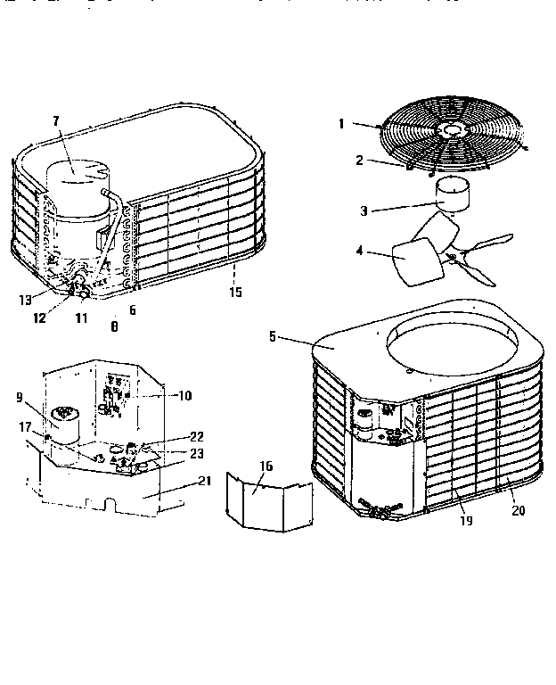 Coleman    Evcon Ind  Central Air Conditioners Parts