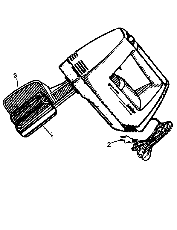 BLACK & DECKER Spatula Smart Mixer Replacement Parts Model MX40 TYPE