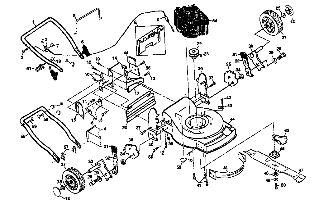 CRAFTSMAN LAWN MOWER Parts | Model 917376301 | Sears PartsDirect
