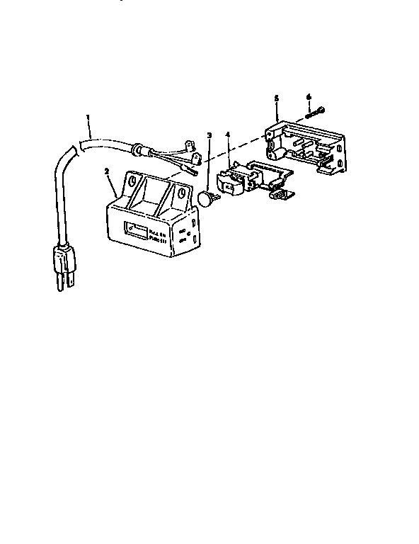 CRAFTSMAN Table saw On-off power outlet Parts