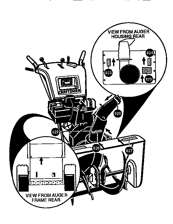 craftsman snowblower 842240562 manual