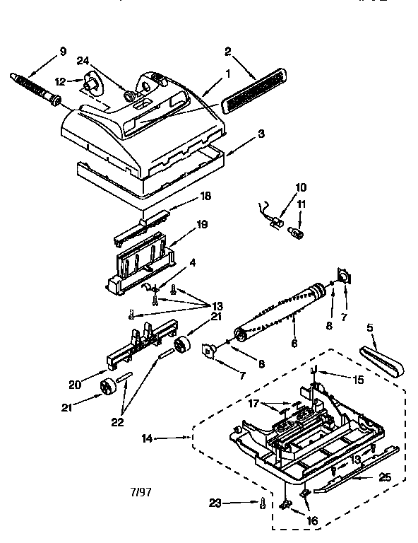 KENMORE VACUUM CLEANER Parts Model 11637412693 Sears PartsDirect