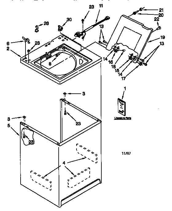 KENMORE AUTOMATIC WASHER Parts | Model 11026832692 | Sears PartsDirect