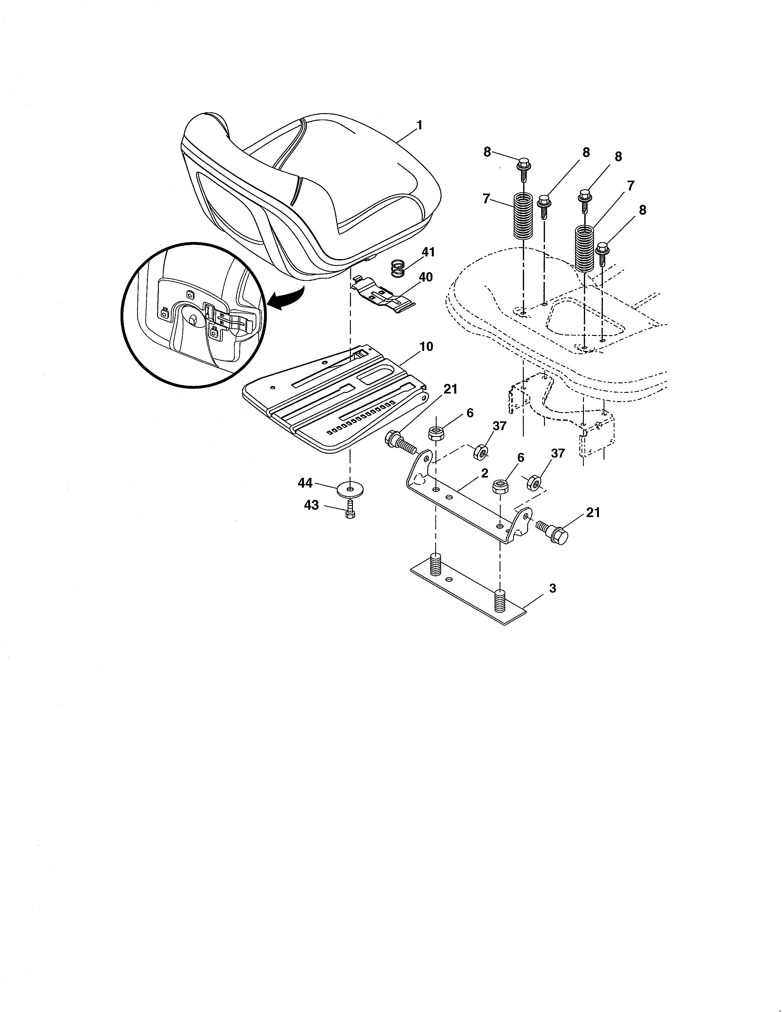 CRAFTSMAN | Model #917288520 | TRACTOR | SearsPartsDirect.com