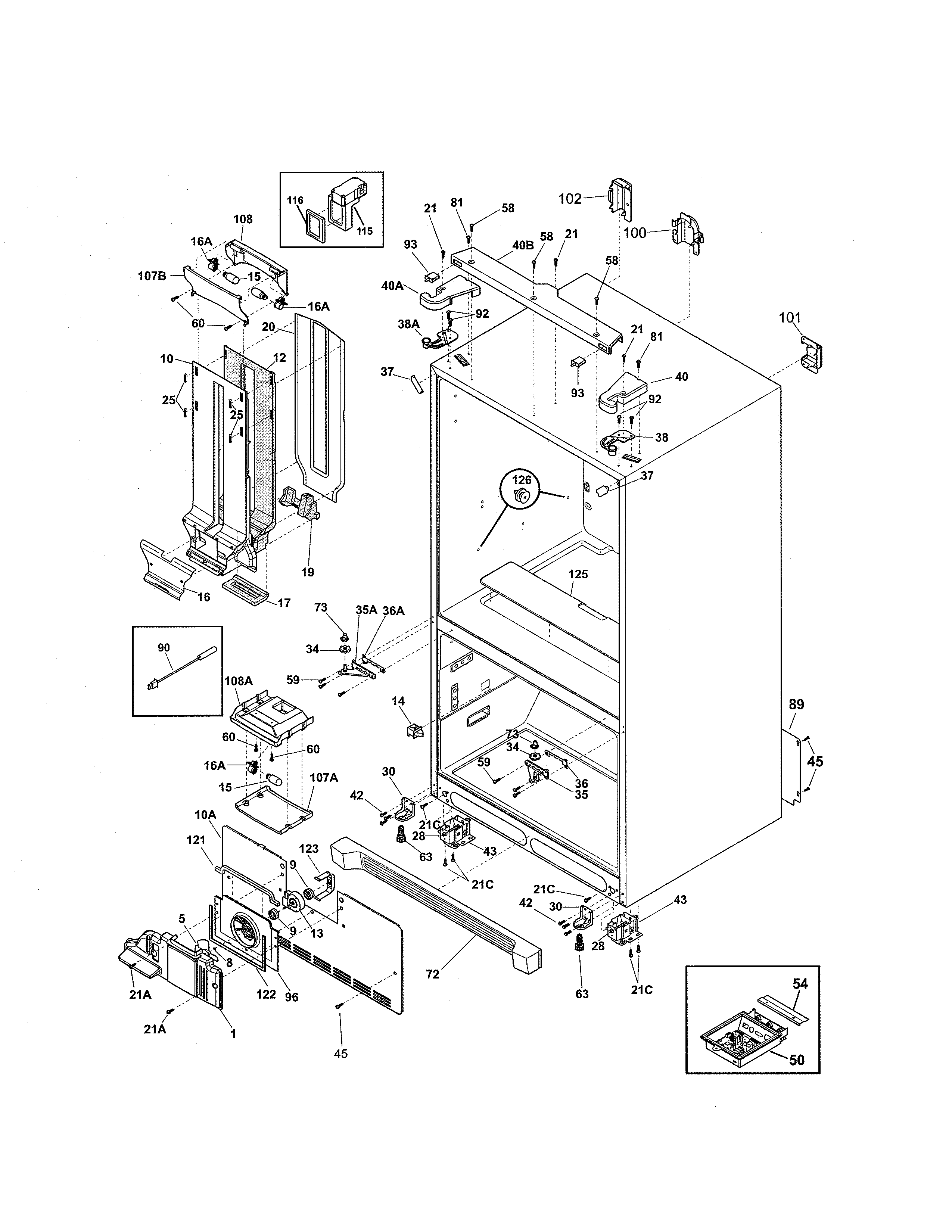 My Kenmore Jbnd 26 Refrigerator Is Not Cooling 68f The Freeze Was Working 20f And There Was Ice On The Back Inside