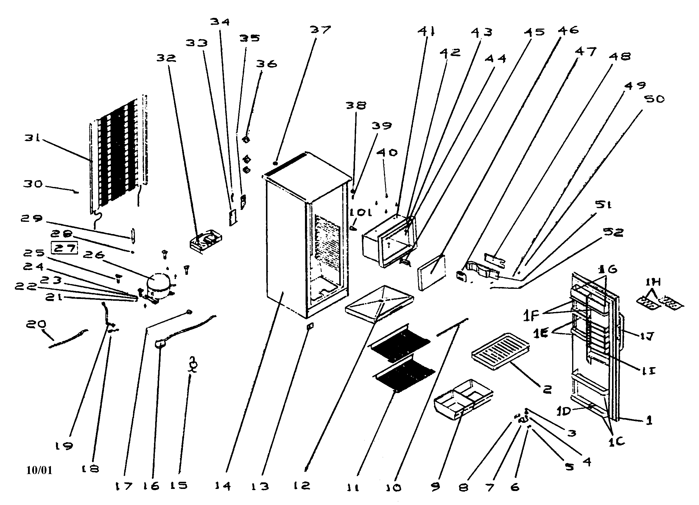 Haier Refrigerator Parts