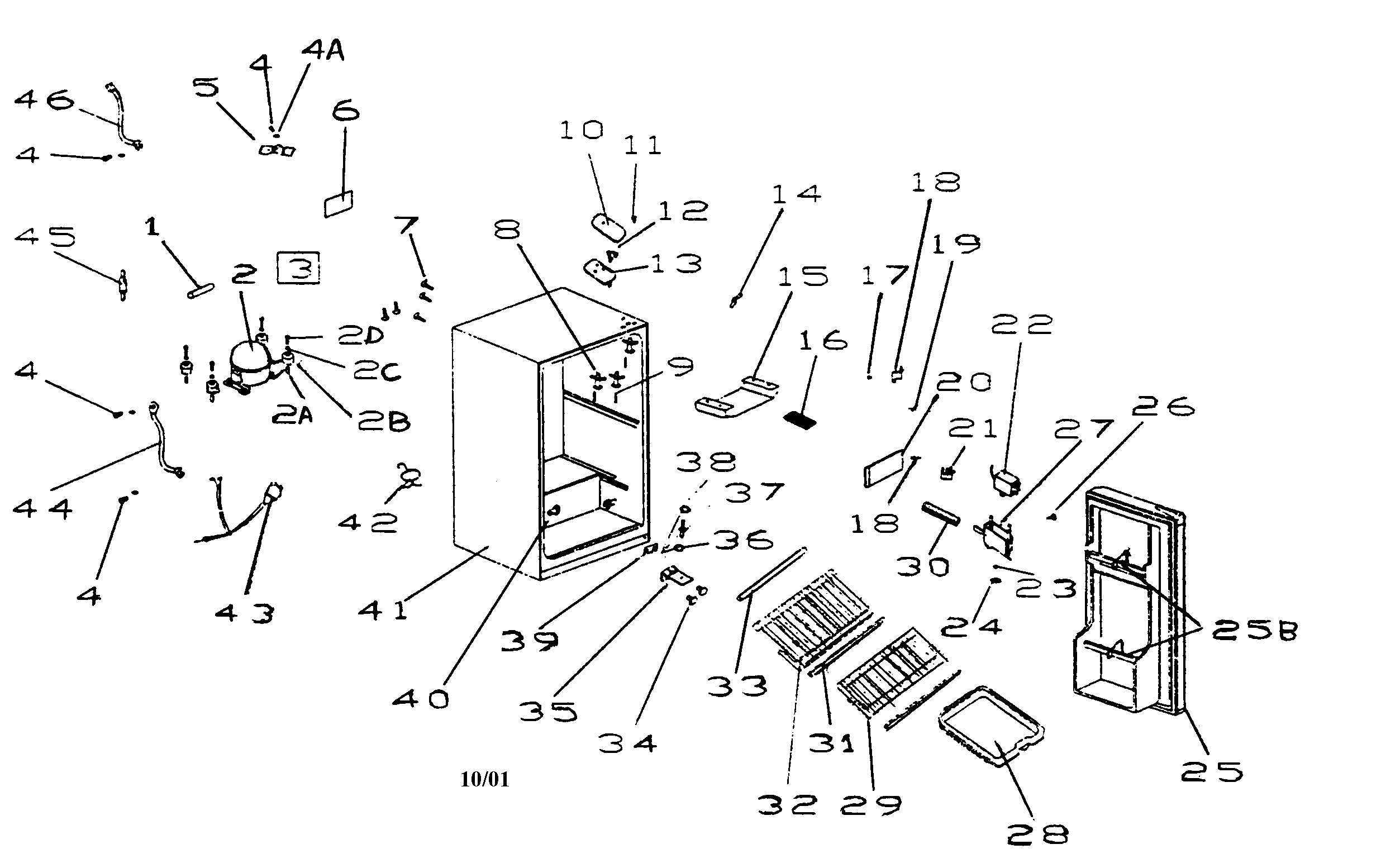 Refrigerator Parts Haier Refrigerator Parts Diagram