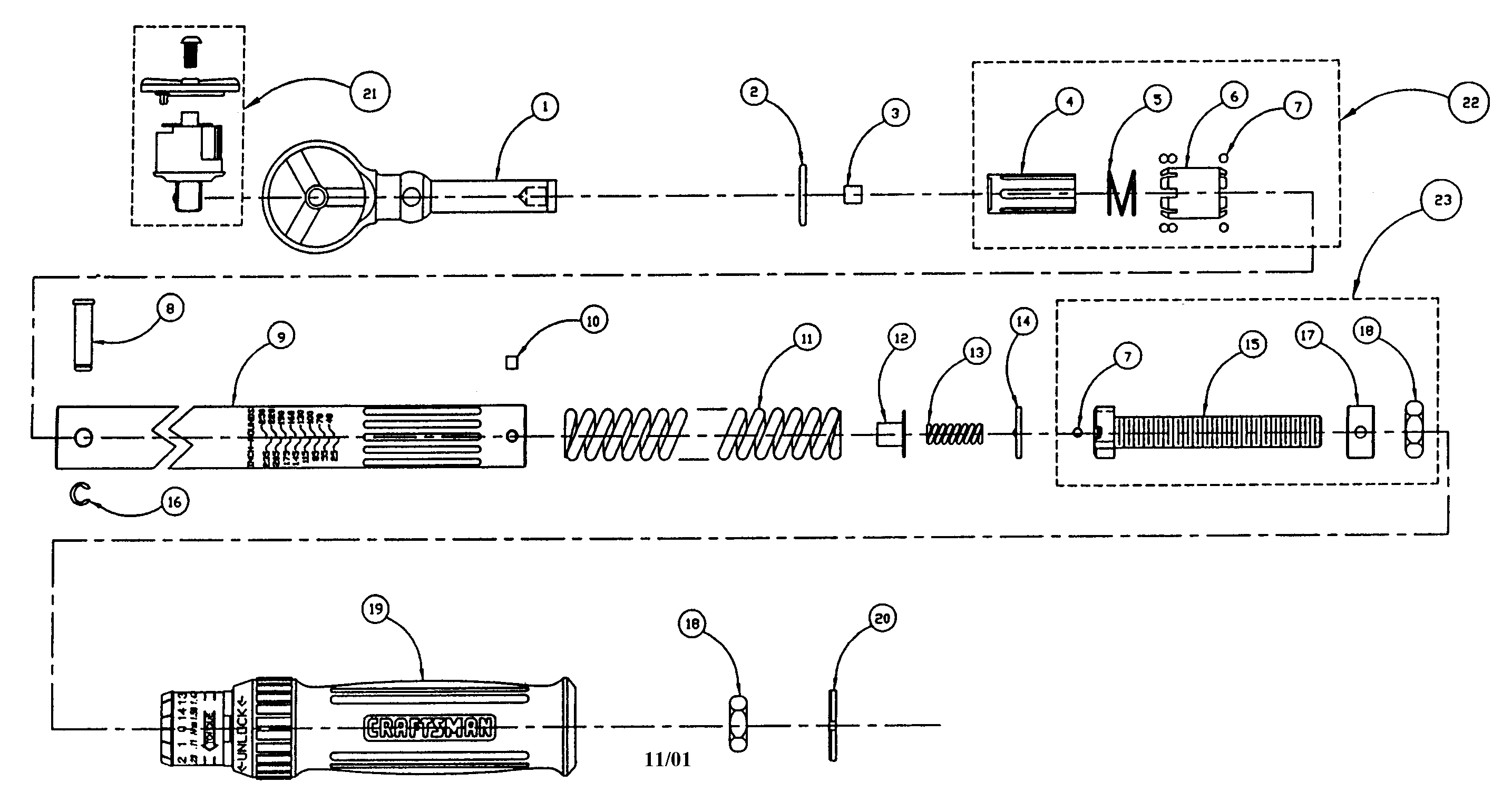 Craftsman Wrench Parts