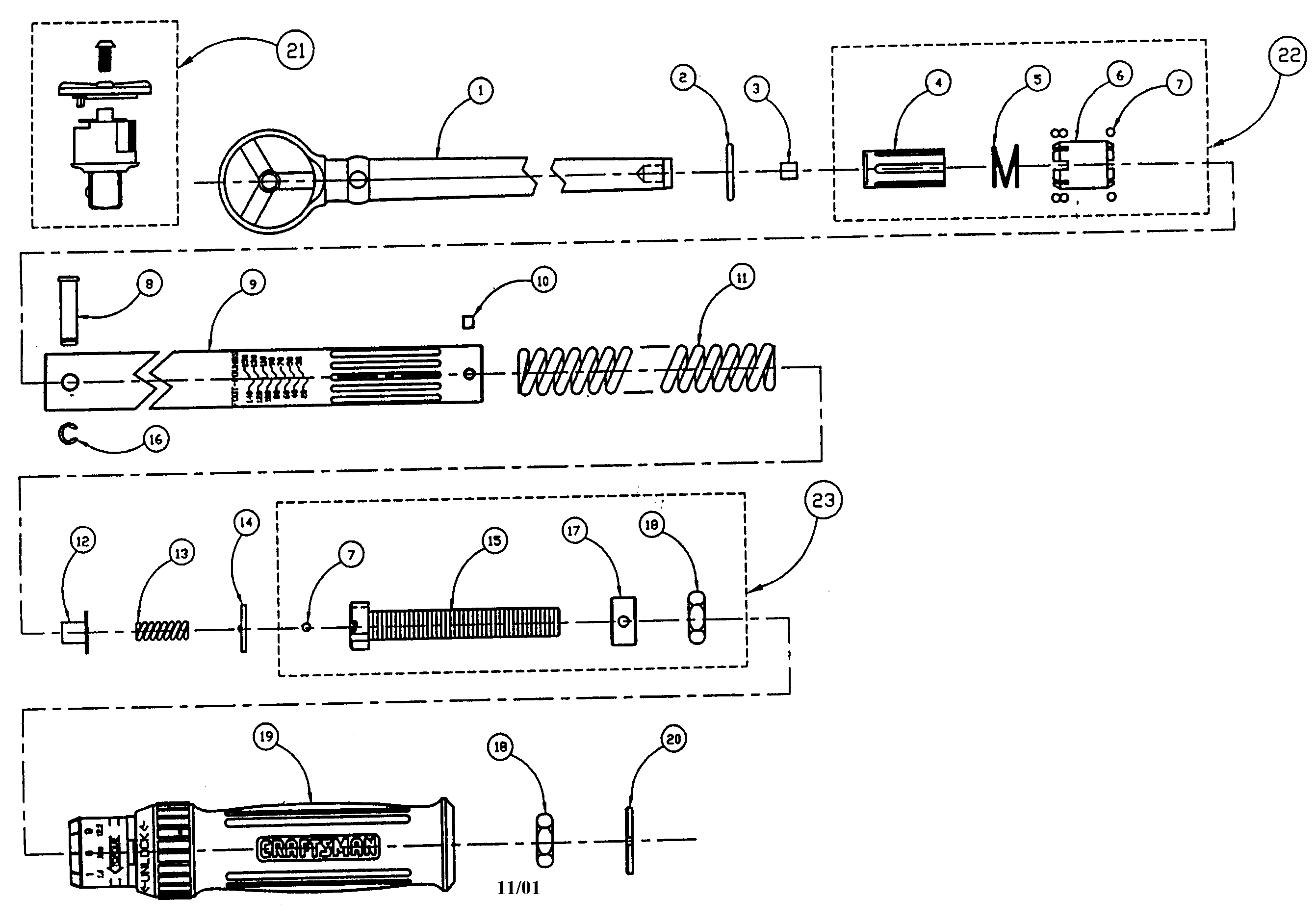 Craftsman Wrench Parts