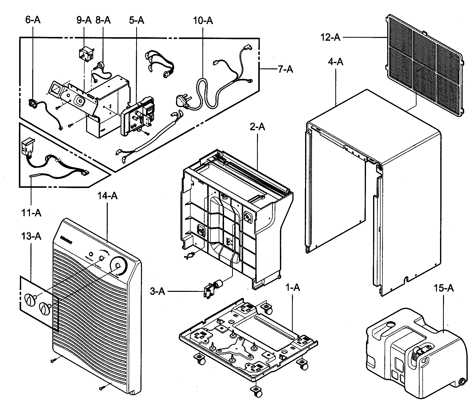 Kenmore Dehumidifier Parts