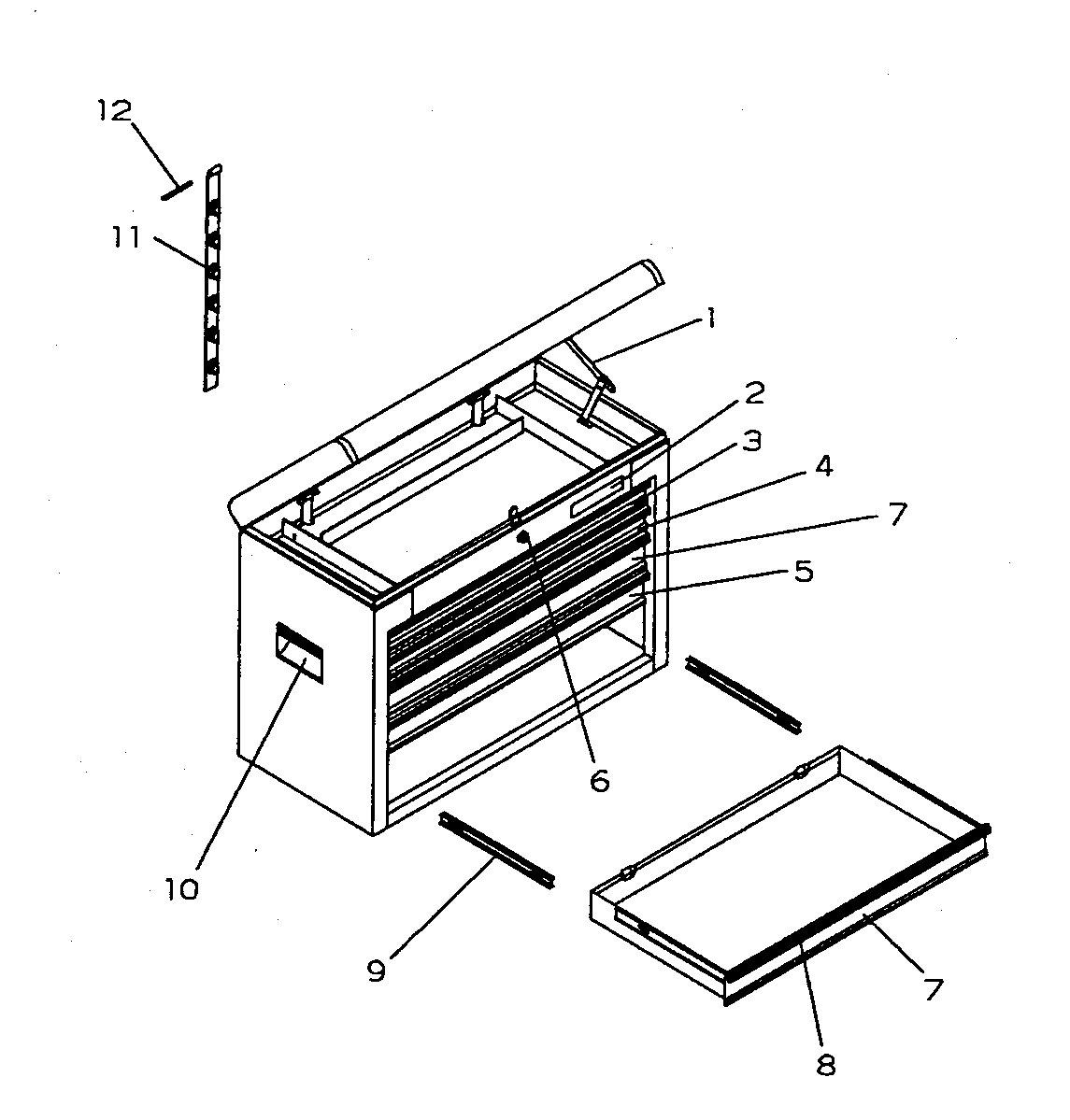 Craftsman toolbox parts on Shoppinder