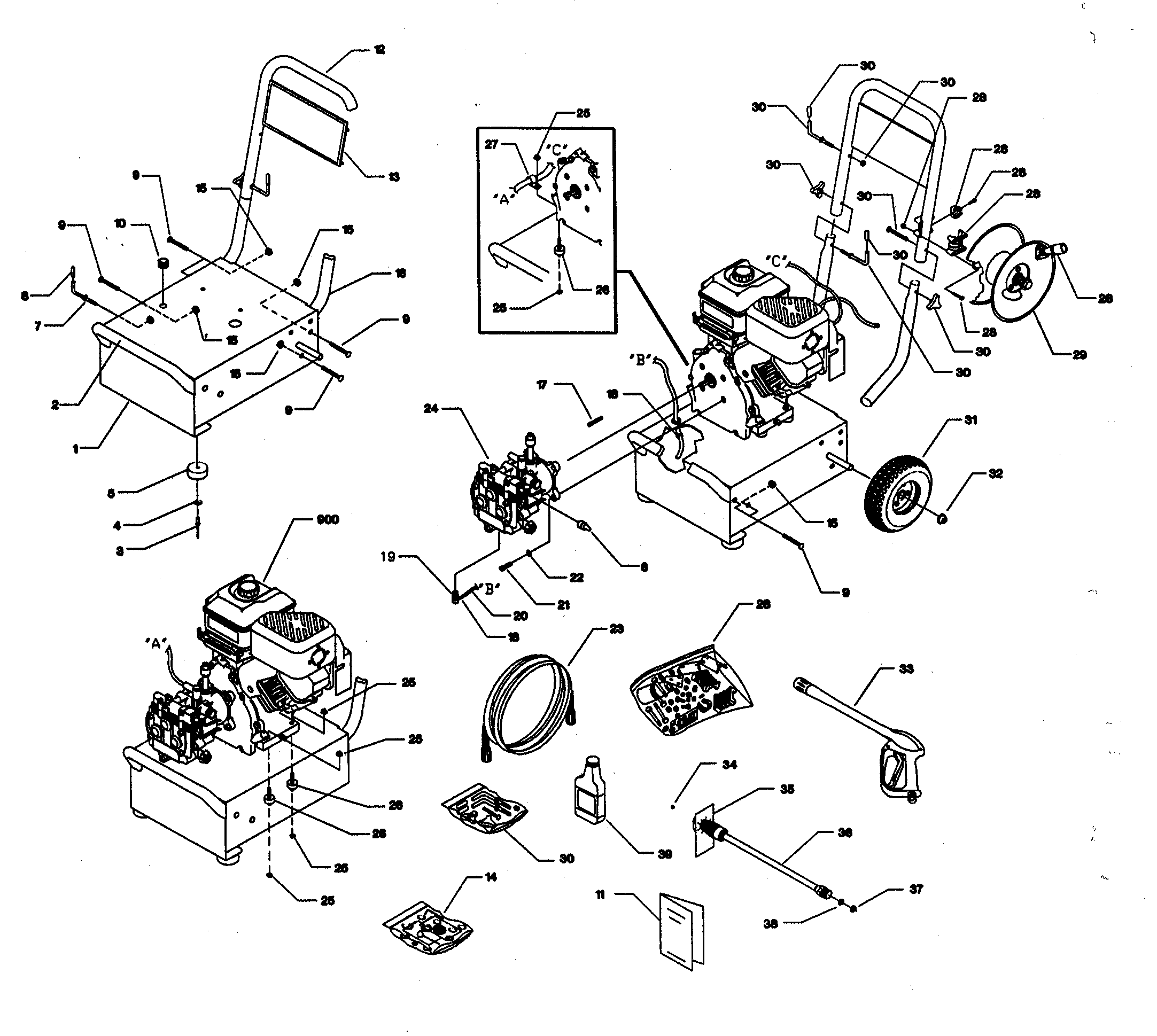 Craftsman Pressure Washer Parts