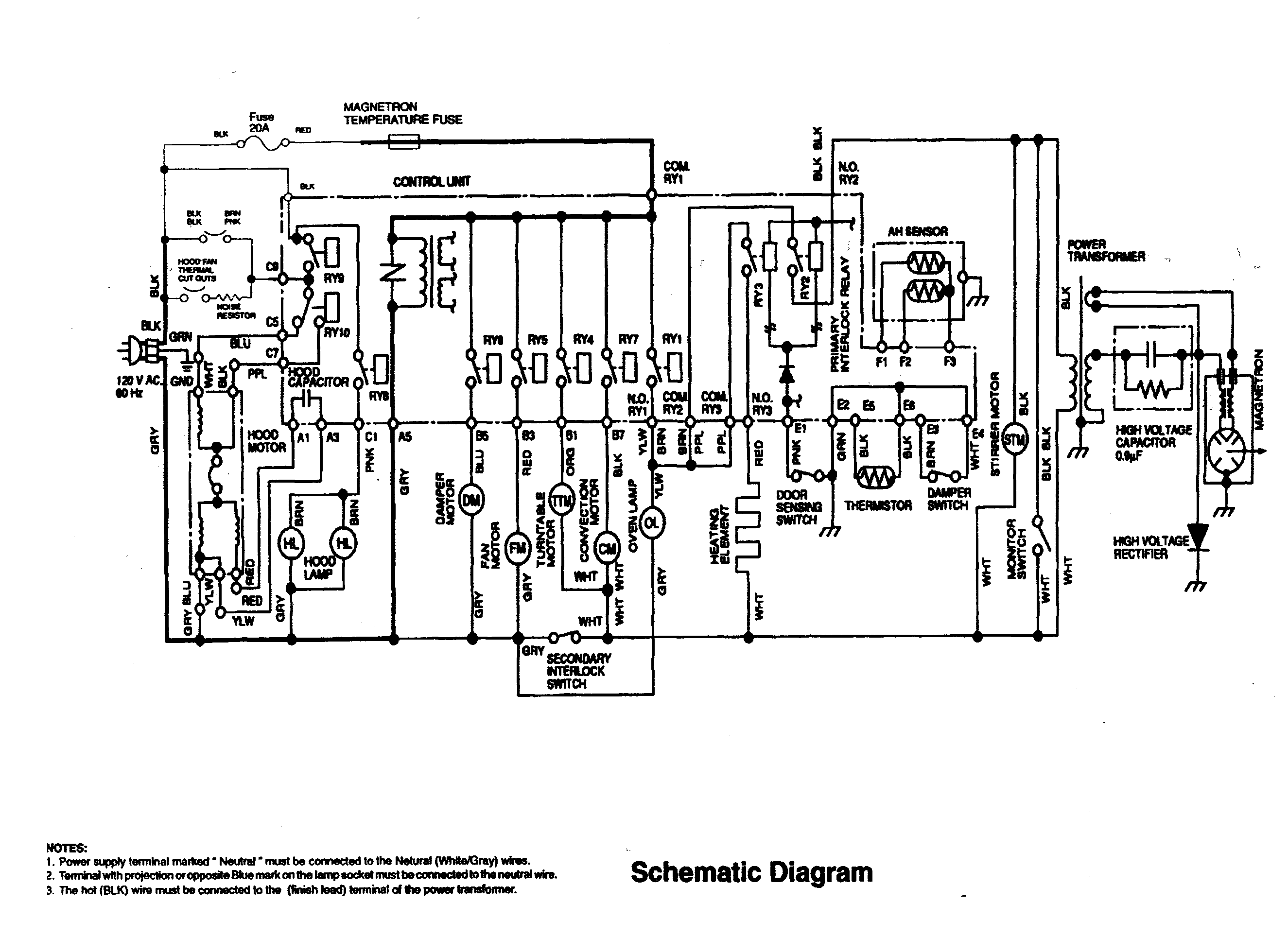 Sharp Microwave Parts