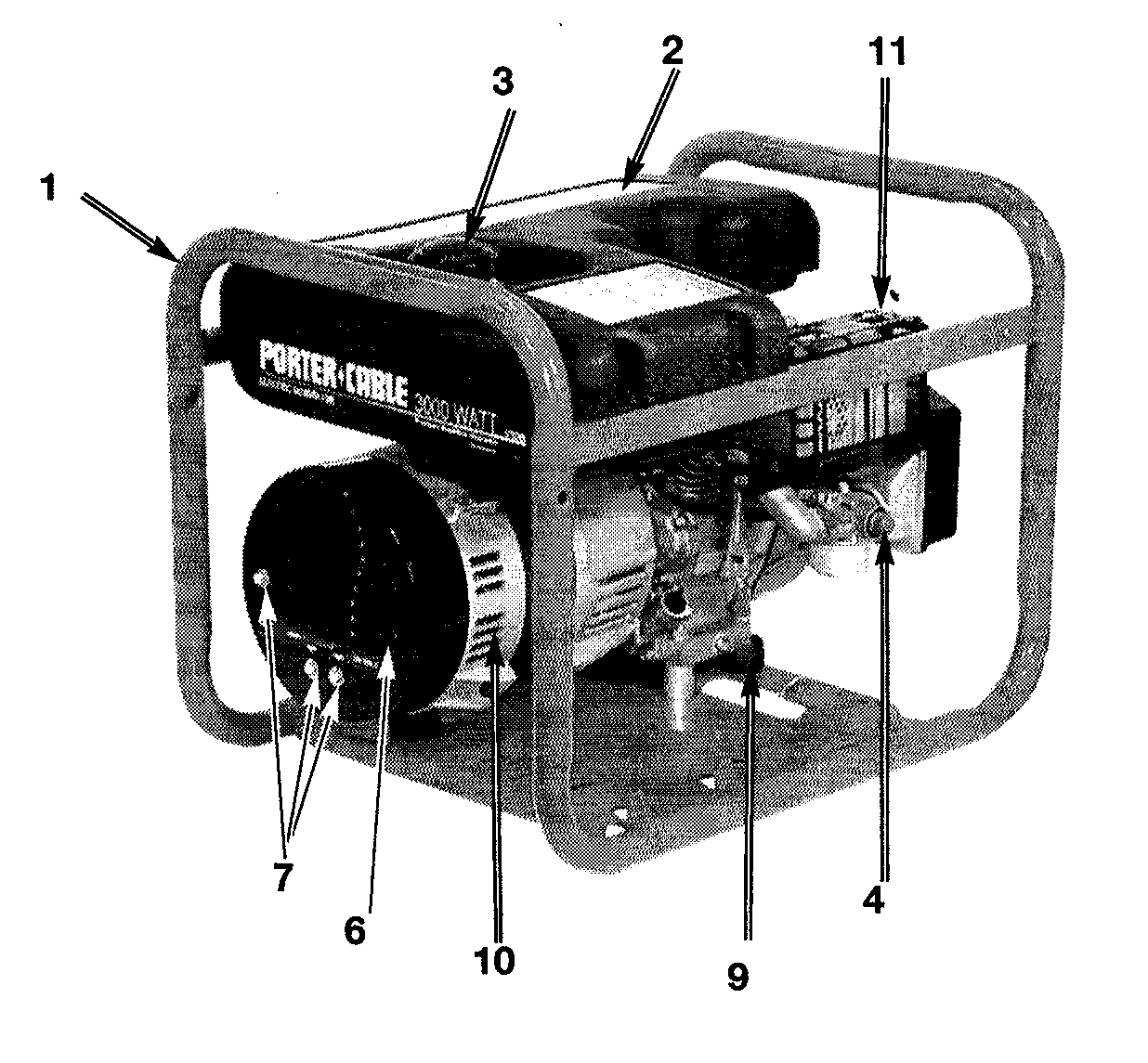 PORTER CABLE GENERATOR Parts | Model CTE3001 | Sears PartsDirect